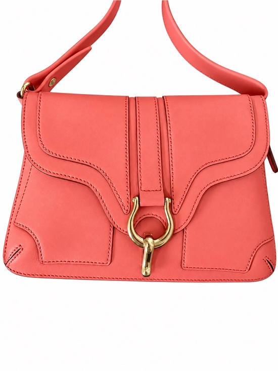 kate spade Handbags - Kate Spade Sutton Gavin Coral Pink Leather Y2K Crossbody Shoulder Bag w/ Dustbag